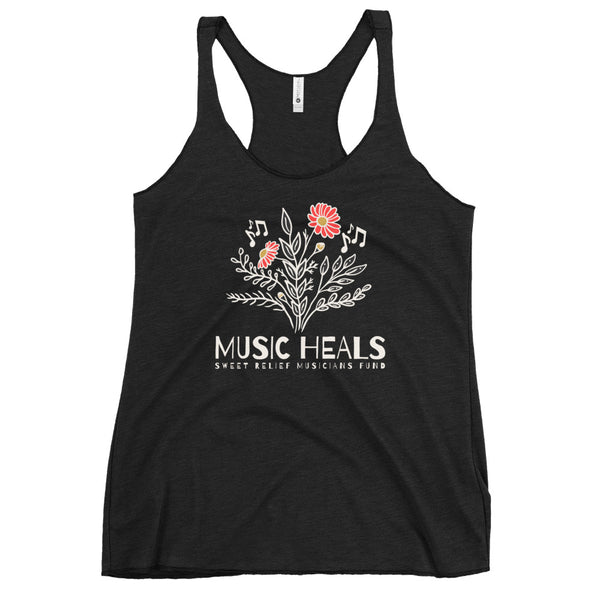 SR Music Heals Feminine Botanical Tank