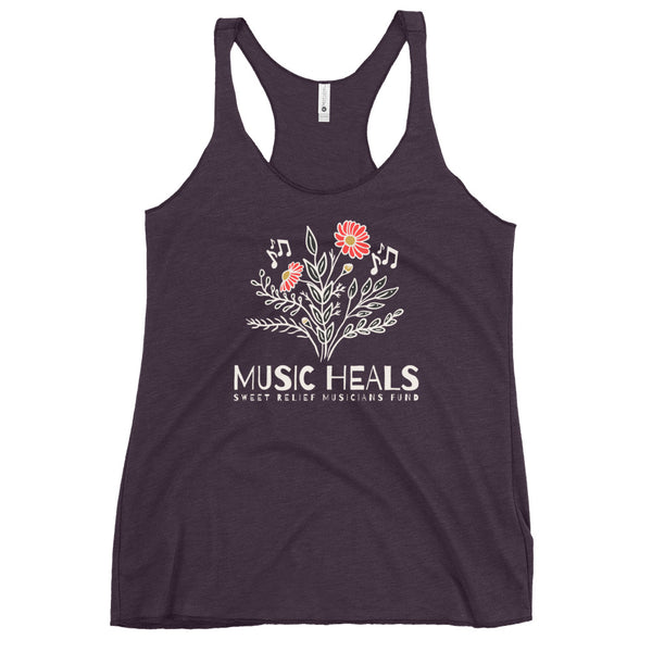 SR Music Heals Feminine Botanical Tank