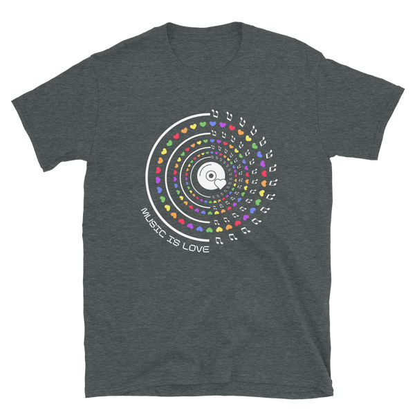 SR Music is Love PRIDE Record Shirt