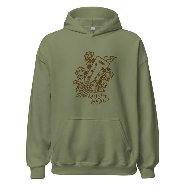 SR Bloomin' Guitar Unisex Hoodie