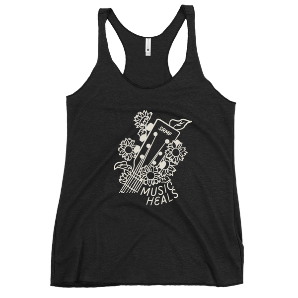 SR Bloomin' Guitar Feminine Tank