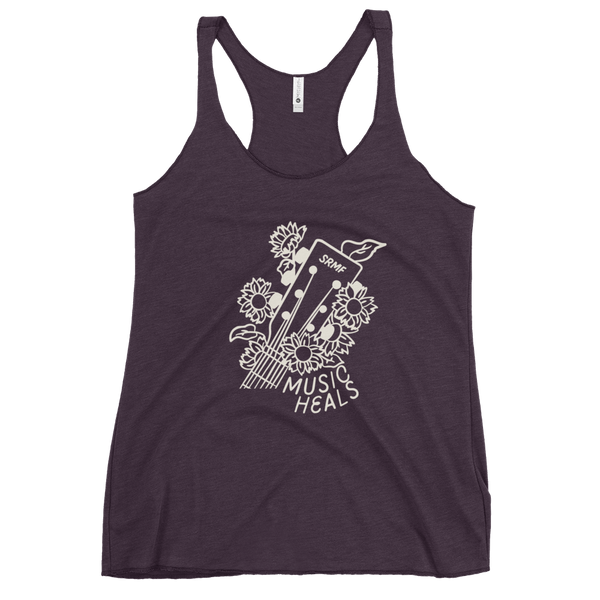 SR Bloomin' Guitar Feminine Tank