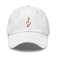 SR Heart Clef Embroidered Dad Hat