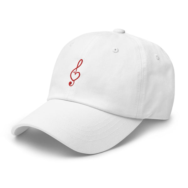 SR Heart Clef Embroidered Dad Hat