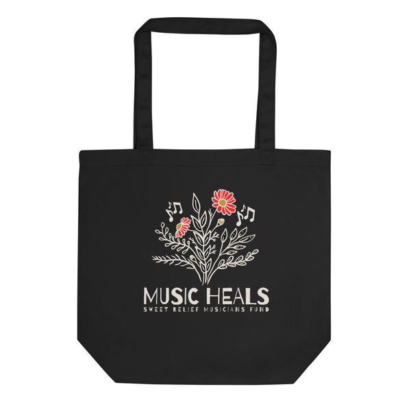 SR Music Heals Botanical Eco Tote