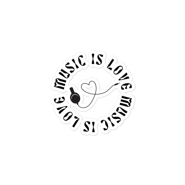 SR Music is Love Sticker