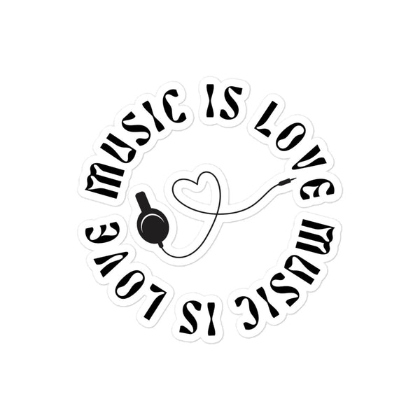 SR Music is Love Sticker