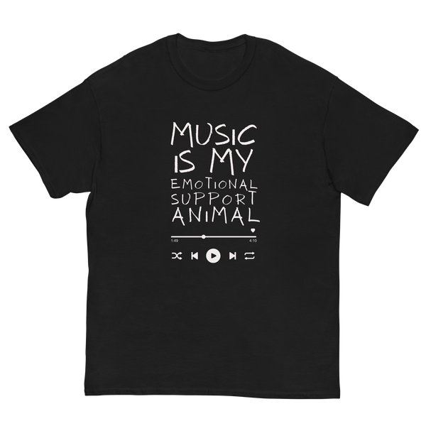 SR Music Is My Emotional Support Animal Shirt