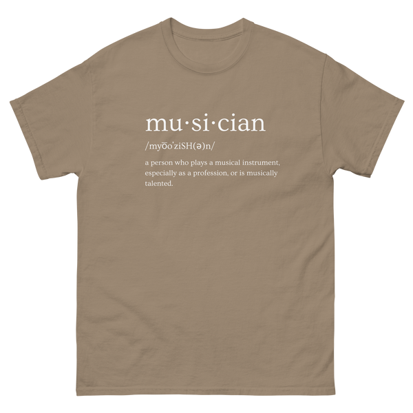 SR 'mu·si·cian' Shirt