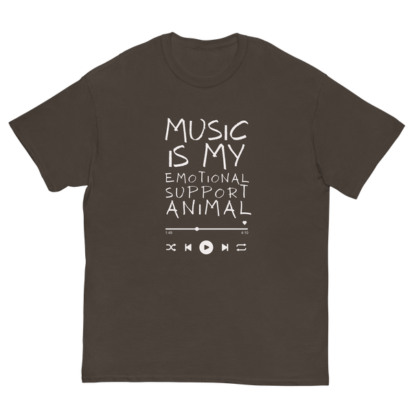 SR Music Is My Emotional Support Animal Shirt