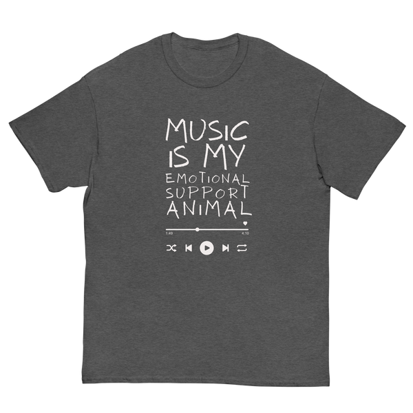 SR Music Is My Emotional Support Animal Shirt