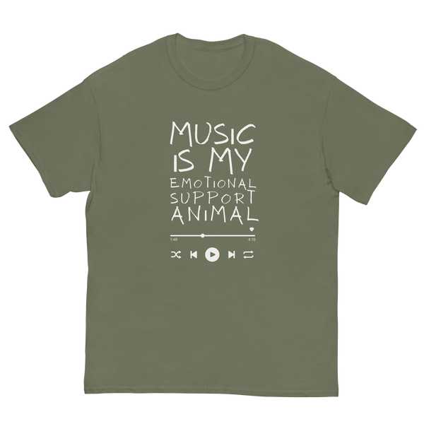 SR Music Is My Emotional Support Animal Shirt