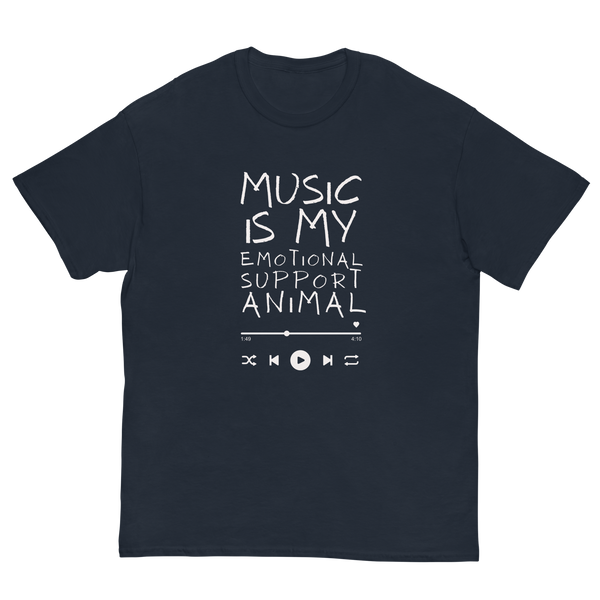 SR Music Is My Emotional Support Animal Shirt