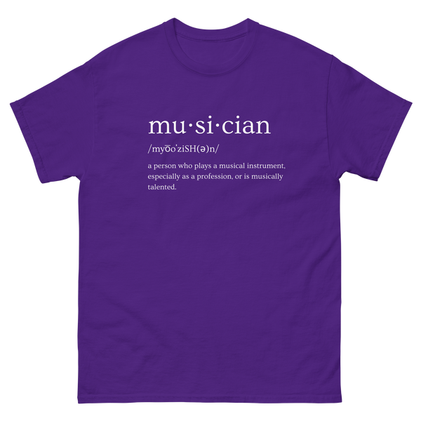 SR 'mu·si·cian' Shirt