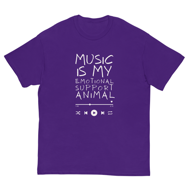 SR Music Is My Emotional Support Animal Shirt