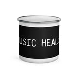 SR Music Heals Enamel Mug