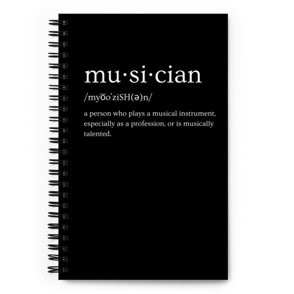 SR 'mu·si·cian' Notebook