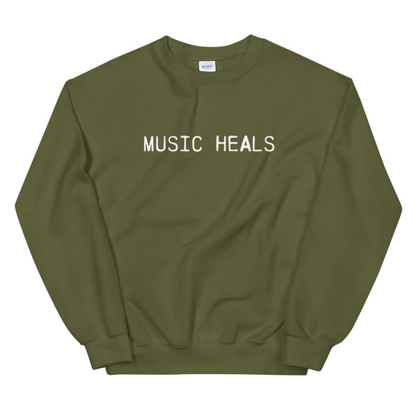 SR Music Heals Crew Sweatshirt