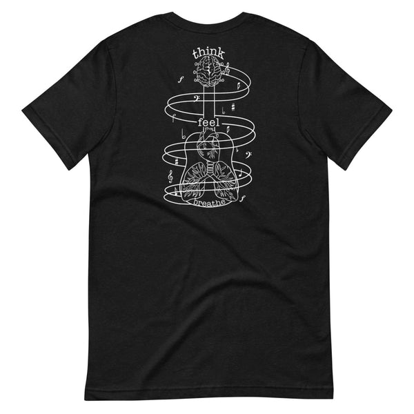 SR Think. Feel. Breathe, Music Shirt