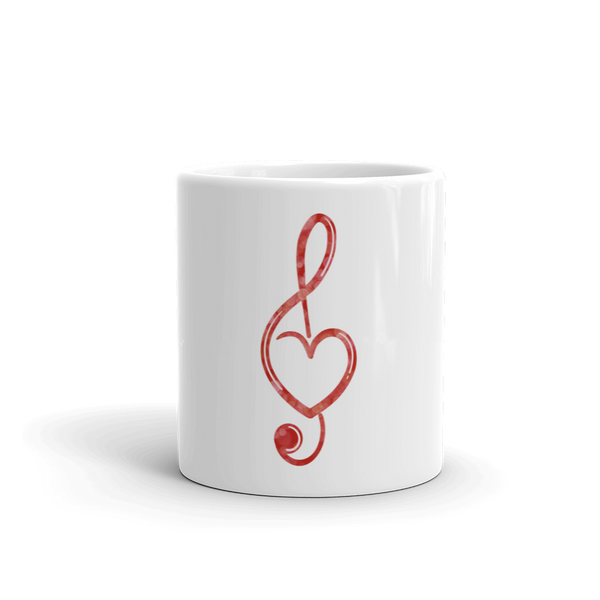 SR Heart Clef Mug