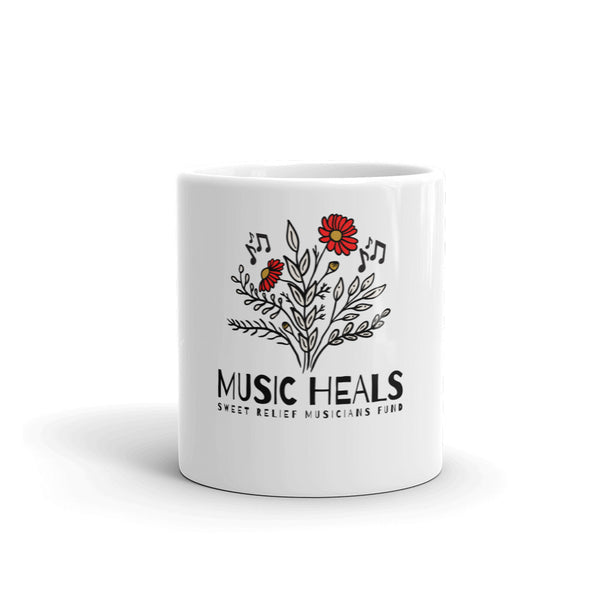 SR Music Heals Botanical Mug