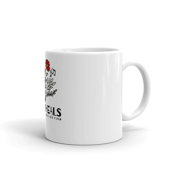 SR Music Heals Botanical Mug