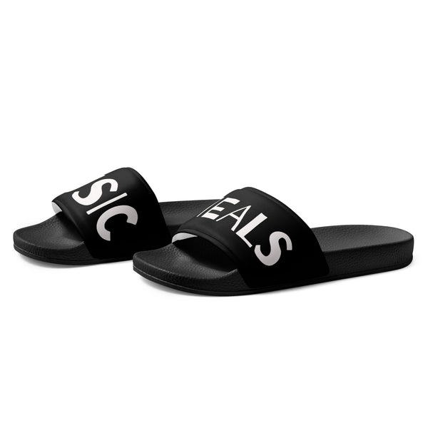 SR Women's Music Heals Slides (Blk)